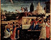 Fra Angelico Martyrium der Heiligen Kosmas und Damian, Wundersame Erettung vor dem Tod durch Ertrinken Spain oil painting artist